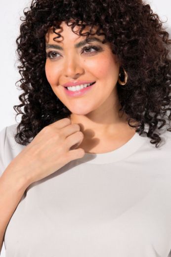 Plus size veliki brojevi Majica 3/4 rukava V ovratnika za punije