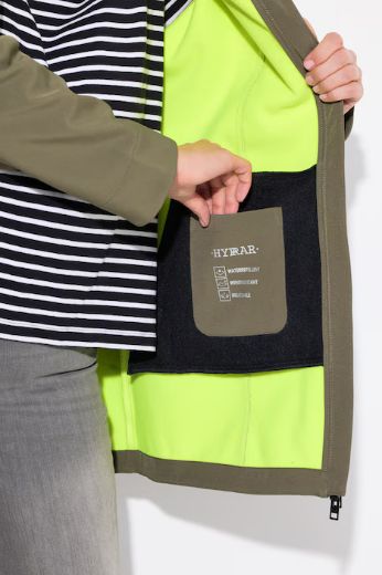 Plus size veliki brojevi Jakna s kapuljačom vodootporna za punije