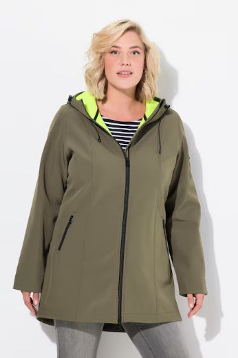 Plus size veliki brojevi Jakna s kapuljačom vodootporna za punije