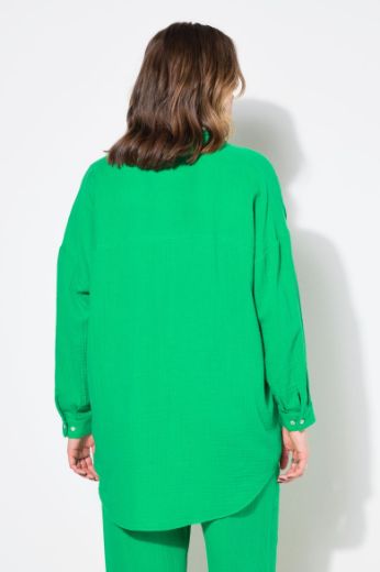 Plus size veliki brojevi Bluza na kopčanje za punije