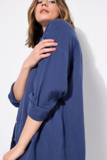 Plus size veliki brojevi Bluza na kopčanje za punije