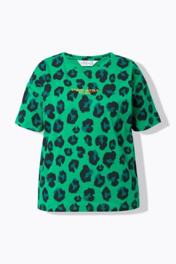 Plus size veliki brojevi Košulja dugih rukava s leopard uzorkom za punije