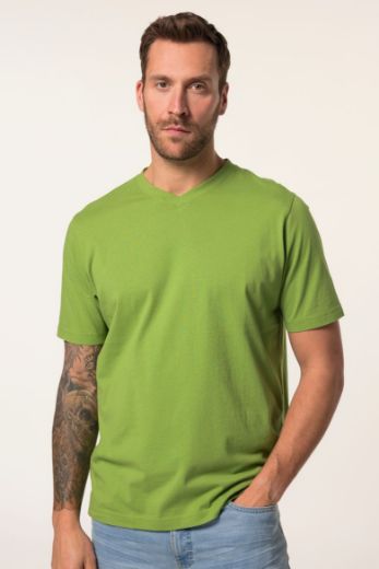 Plus size veliki brojevi Majica Basic V ovratnik za punije