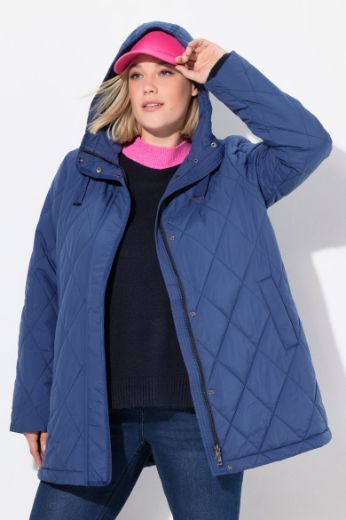 Plus size veliki brojevi Jakna prošivena A kroja za punije