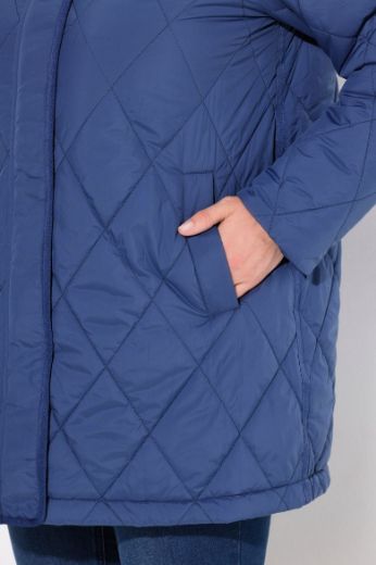 Plus size veliki brojevi Jakna prošivena A kroja za punije