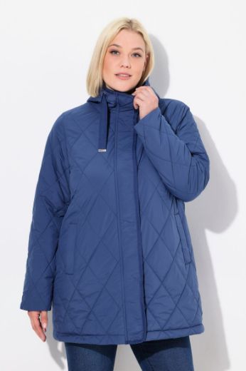 Plus size veliki brojevi Jakna prošivena A kroja za punije