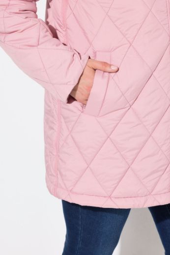 Plus size veliki brojevi Jakna prošivena A kroja za punije