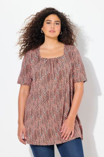 Plus size veliki brojevi Majica kratkih rukava A kroja za punije