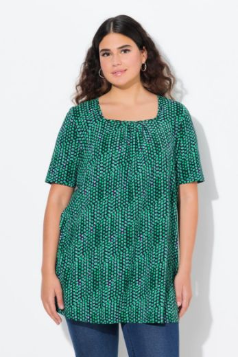 Plus size veliki brojevi Majica kratkih rukava A kroja za punije