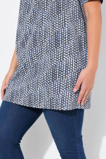 Plus size veliki brojevi Majica kratkih rukava A kroja za punije