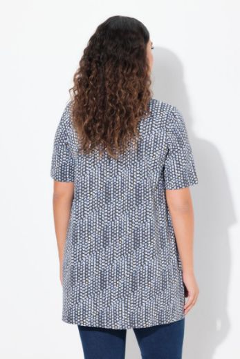 Plus size veliki brojevi Majica kratkih rukava A kroja za punije