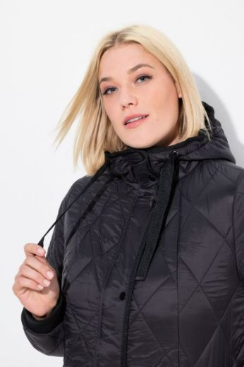 Plus size veliki brojevi Kaput prošiveni A kroja za punije