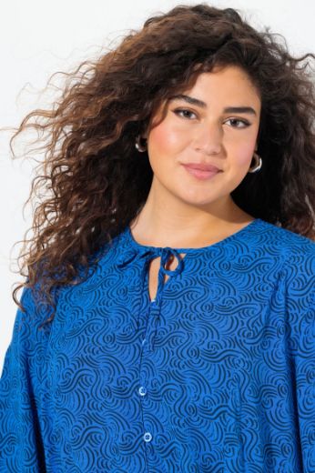 Plus size veliki brojevi Bluza dugih rukava A kroja za punije