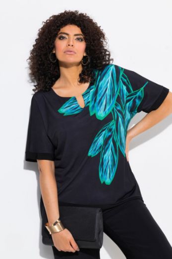 Plus size veliki brojevi Majica kratkih rukava okruglog ovratnika za punije