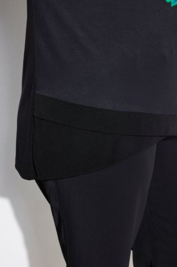 Plus size veliki brojevi Majica kratkih rukava okruglog ovratnika za punije
