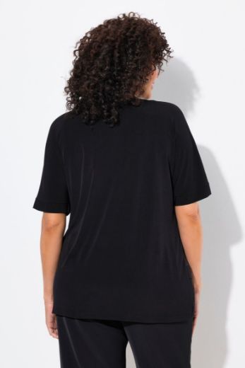 Plus size veliki brojevi Majica kratkih rukava okruglog ovratnika za punije