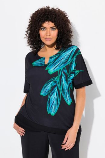 Plus size veliki brojevi Majica kratkih rukava okruglog ovratnika za punije