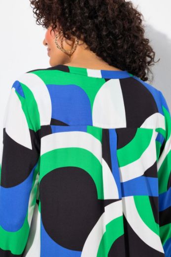 Plus size veliki brojevi Bluza dugih rukava dužeg kroja za punije