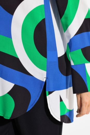 Plus size veliki brojevi Bluza dugih rukava dužeg kroja za punije