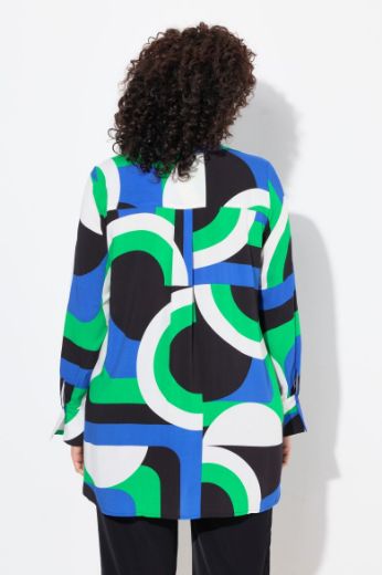 Plus size veliki brojevi Bluza dugih rukava dužeg kroja za punije