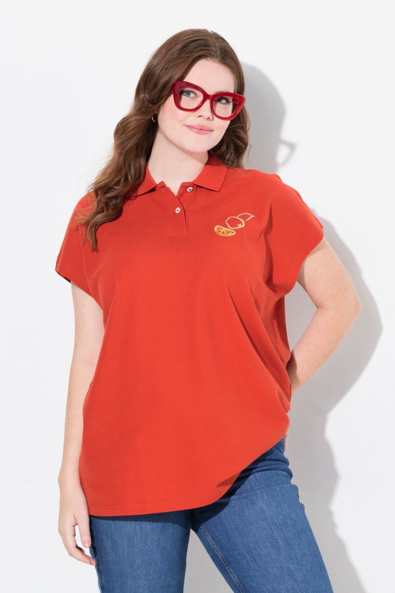 Plus size veliki brojevi Majica polo kratkih rukava za punije