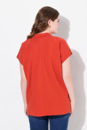 Plus size veliki brojevi Majica polo kratkih rukava za punije