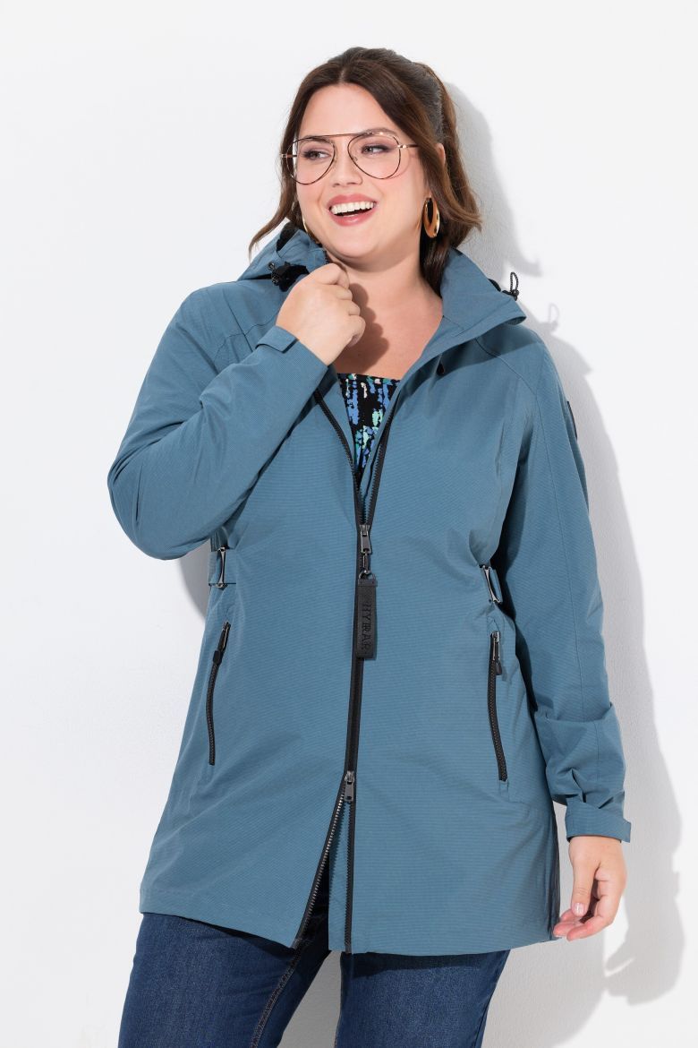 Plus size veliki brojevi Jakna funkcionalna s kapuljačom za punije