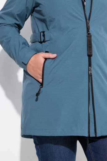 Plus size veliki brojevi Jakna funkcionalna s kapuljačom za punije