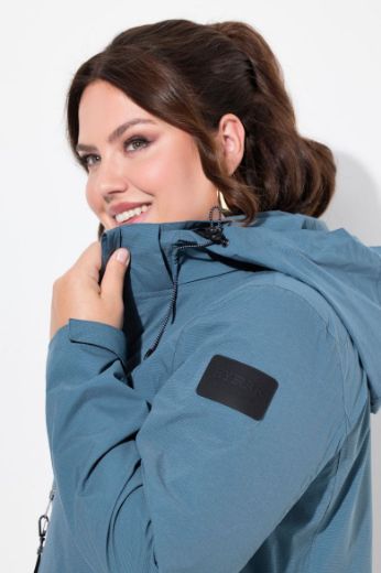Plus size veliki brojevi Jakna funkcionalna s kapuljačom za punije