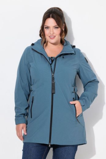 Plus size veliki brojevi Jakna funkcionalna s kapuljačom za punije