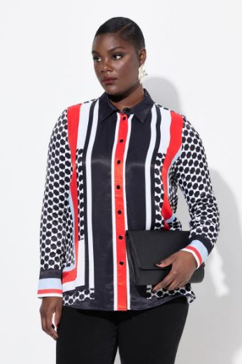 Plus size veliki brojevi Bluza dugih rukava za punije
