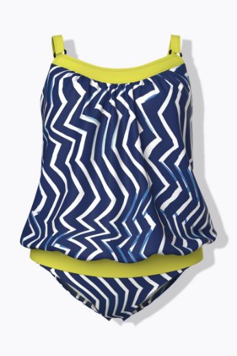 Plus size veliki brojevi Kupaći kostim tankini za punije