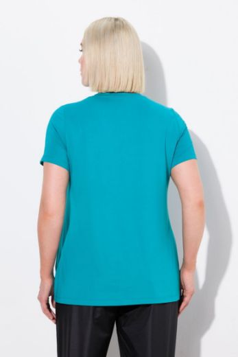 Plus size veliki brojevi Majica funkcionalna kratkih rukava V ovratnika za punije