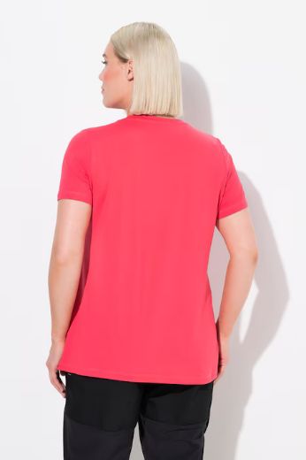 Plus size veliki brojevi Majica funkcionalna kratkih rukava V ovratnika za punije