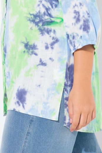 Plus size veliki brojevi Bluza 3/4 rukavi za punije