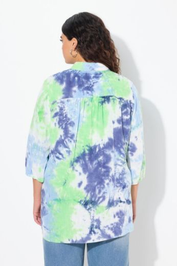 Plus size veliki brojevi Bluza 3/4 rukavi za punije