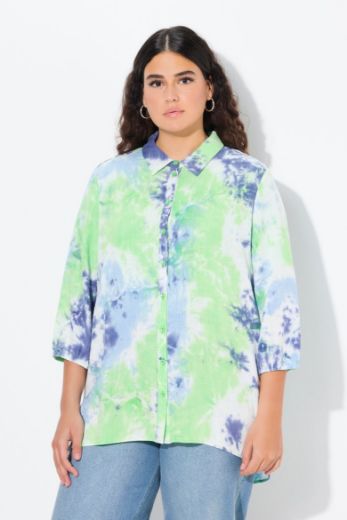 Plus size veliki brojevi Bluza 3/4 rukavi za punije
