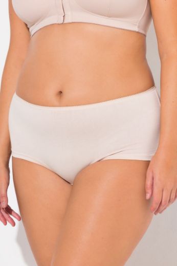 Plus size veliki brojevi Gaćice 3 komada s dodatkom čipke za punije