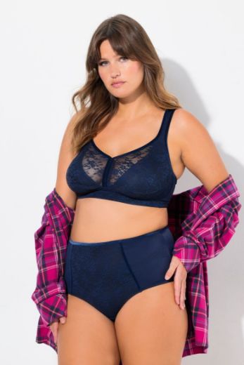 Plus size veliki brojevi Gaćice Maxi s dodatkom čipke za punije