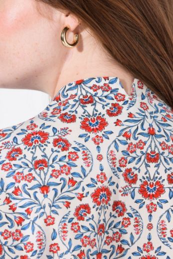Plus size veliki brojevi Bluza dugih rukava s printom pasa za punije