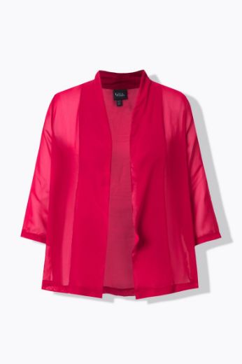 Plus size veliki brojevi Jakna lagana 3/4 rukavi za punije