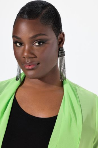 Plus size veliki brojevi Jakna lagana 3/4 rukavi za punije