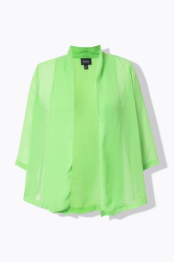 Plus size veliki brojevi Jakna lagana 3/4 rukavi za punije