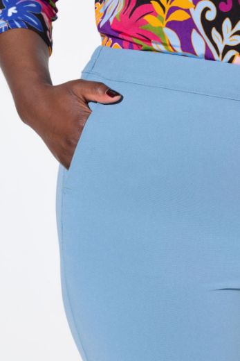 Plus size veliki brojevi Hlače šireg modela nogavica za punije