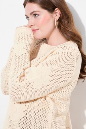 Plus size veliki brojevi Pulover cvjetnog motiva za punije