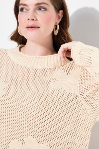 Plus size veliki brojevi Pulover cvjetnog motiva za punije