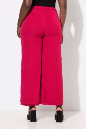 Plus size veliki brojevi Hlače elegantne šireg kroja nogavica za punije