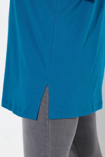 Plus size veliki brojevi Majica V izrez Basic za punije