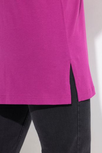 Plus size veliki brojevi Majica V izrez Basic za punije