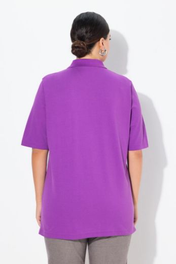 Plus size veliki brojevi Majica Polo kratki rukavi za punije